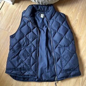 J CREW PUFFER VEST
